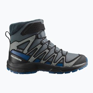 Детски туристически обувки Salomon XA Pro V8 Winter Waterproof turbulence / black / dark blue