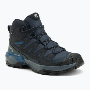 Мъжки обувки за трекинг Salomon X Ultra 360 Mid GTX blue nights / dark navy / dark blue
