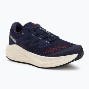 Мъжки обувки за бягане Salomon Aero Glide 3 Gravel astral aura/vanilla ice/haute red