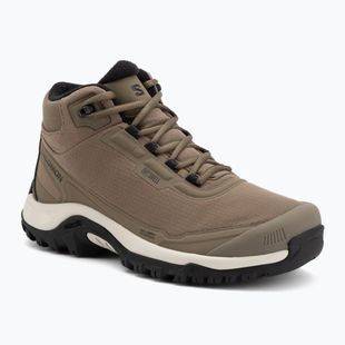Мъжки обувки за трекинг Salomon Shelter WP stone gray/black/rainy day