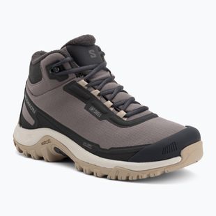 Дамски обувки за трекинг Salomon Shelter WP plum kitten/phantom/desert tan