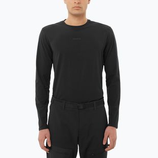 Мъжка блуза с дълъг ръкав Salomon Trackline deep black