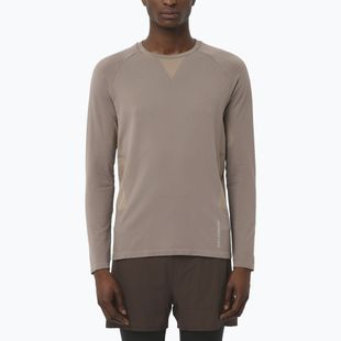 Мъжка блуза с дълъг ръкав за бягане Salomon Sense Aero Seamless Tee iron