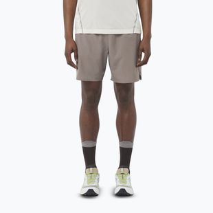 Мъжки шорти за бягане Salomon Shakeout Stlr 7" iron