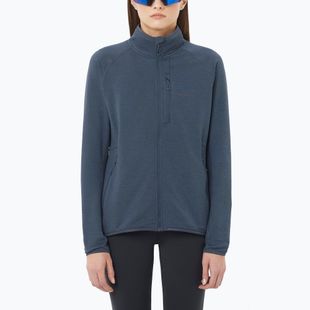 Дамски поларен суитшърт Salomon Lightwarm Full Zip blue nights