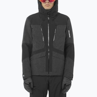 Мъжко скиорско яке Salomon Spark deep black