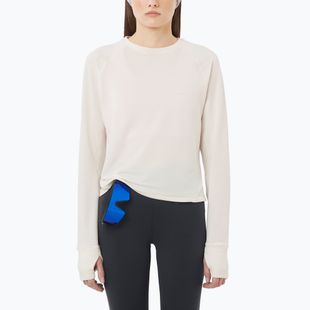 Дамски поларен суитшърт Salomon Essential Lightwarm whisper white