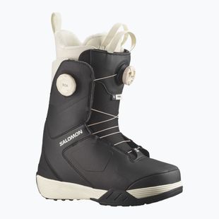 Дамски сноуборд обувки Salomon Kiana Dual Boa W black/black/vanilla ice