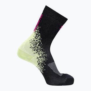 Чорапи Salomon Gravel Crew pink glo/butterfly
