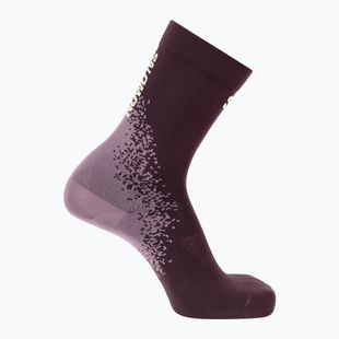 Чорапи Salomon Gravel Crew butterfly/dusky orchid/huckleberry