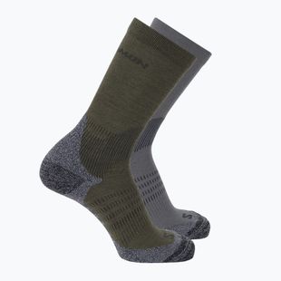 Чорапи Salomon X Ultra Access Crew 2 pairs excalibur/olive night