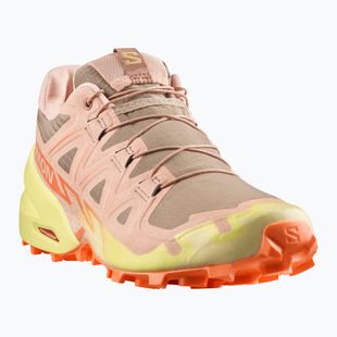 Дамски обувки за бягане Salomon Speedcross 6 burro/sunny lime/almond cream