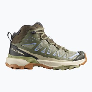 Дамски обувки за трекинг Salomon X Ultra 360 Edge Mid GTX tea/deep lichen green
