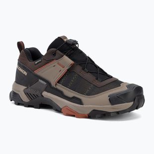 Мъжки обувки за трекинг Salomon X ULTRA 5 GTX black coffee/walnut/arabian