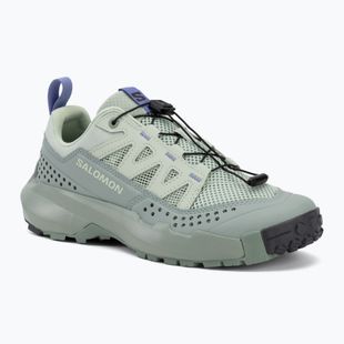 Дамски туристически обувки Salomon Terramphibian sea foam/green