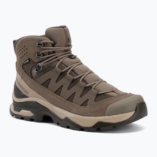 Мъжки обувки за трекинг Salomon Quest Echo GTX walnut/dsrtan/blko