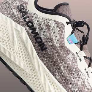 Дамски обувки за бягане Salomon Aero Glide 4 GRVL vanilla ice/black iron