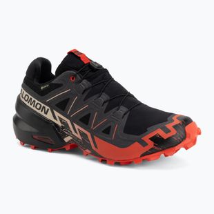 Мъжки обувки за бягане Salomon Speedcross 6 GTX black/fiery red