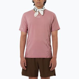 Мъжка тениска за бягане Salomon Sense Aero SS Tee GFX dusky orchid