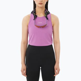 Дамска тениска за бягане Salomon Shakeout Core Tank iris orchid