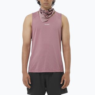 Мъжка тениска за бягане Salomon Shakeout Core Tank dusky orchid