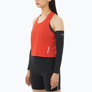 Дамска тениска за бягане Salomon Sense Aero Short Tank fiery red