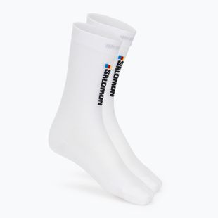 Чорапи Salomon Pulse Race Flag Crew white