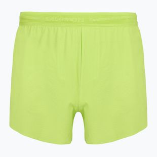 Мъжки шороти за бягане Salomon Sense Aero SPLT 3“ acid lime