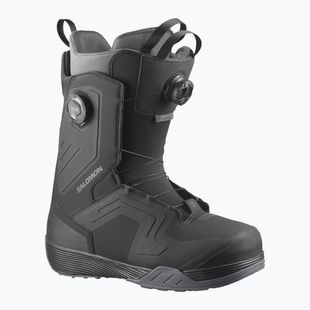 Мъжки сноуборд обувки Salomon Dialogue Dual Boa Wide black/black/asphalt
