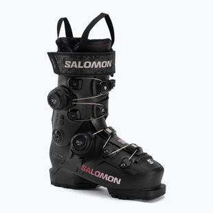 Дамски ски обувки Salomon S/PRO Supra Dual Boa 115 W black/beluga met/raspberry