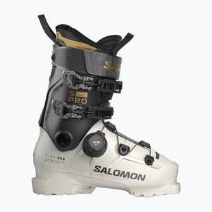 Дамски ски обувки Salomon S/PRO Supra S Boa 105 W gray aurora/black/gold met