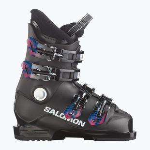 Детски ски обувки Salomon T4 M Jr black/black/white