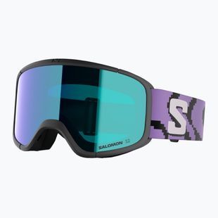 Скиорскa маска Salomon Aksium 2.0 S S2 black pansy/ml mid blue