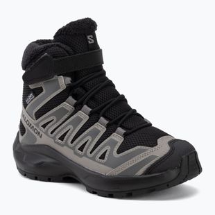 Детски туристически обувки Salomon XA Pro Winter Waterproof black/castlerock