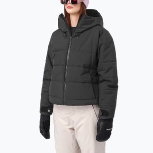 Дамско скиорско яке Salomon Whitelight deep black