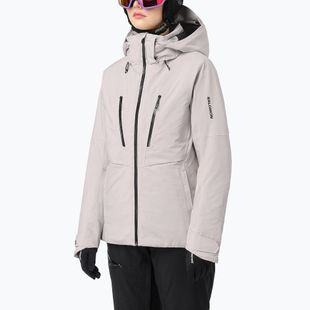 Дамско скиорско яке Salomon Brilliant 2.0 silver cloud