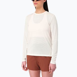 Дамска блуза за бягане с дълъг ръкав Salomon Shakeout Core Tee GFX LS whisper white/pink frosting