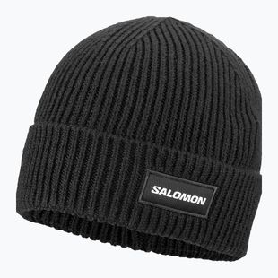 Зимна шапка Salomon Classic deep black