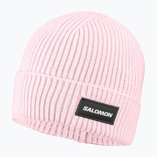 Зимна шапка Salomon Classic icy pink
