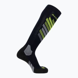 Скиорски чорапи Salomon S/Max maritime blue/acid lime