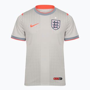 Детска футболна тениска Nike England Pre-Match pewter grey/bright crimson