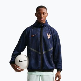 Мъжко футболно яке Nike FFF Dri-FIT Soccer Anthem blackened blue/metallic copper