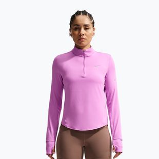 Дамски суитшърт за бягане Nike Swift Dri-FIT UV 1/4-Zip light magenta