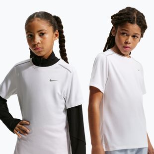 Детска тениска Nike Miler white/white