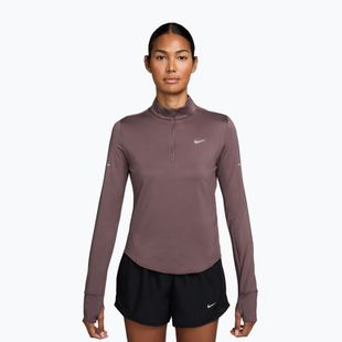 Дамска блуза с дълъг ръкав за бягане Nike Swift Dri-Fit UV 1/4-Zip tatoo