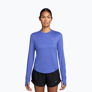 Дамска блуза с дълъг ръкав за бягане Nike Swift Dri-Fit UV sapphire