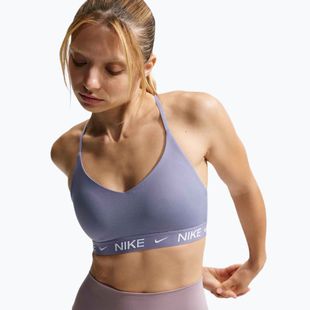 Спортен сутиен Nike Dri-Fit Indy Light Support iron purple/iron purple/white