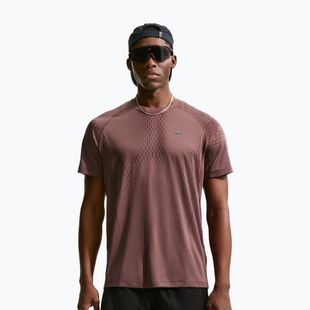 Мъжка тениска за бягане Nike Stride Dri-Fit ADV tattoo/burgundy crush