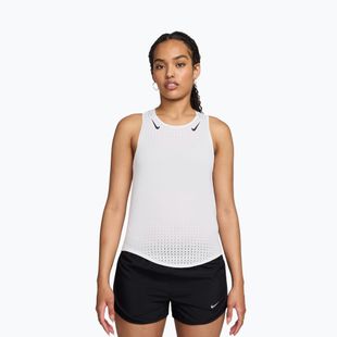 Дамска тениска за бягане Nike AeroSwift Dri-Fit ADV Singlet white/black