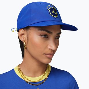 Шапка с козирка Jordan Pro old royal/yellow pulse